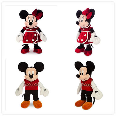 Natale Minnie Mouse e giocattoli della peluche di Mickey Mouse Disney 40cm