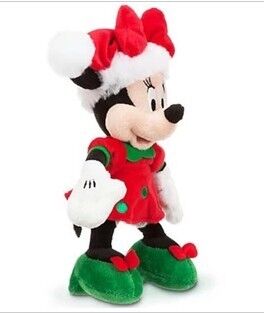Il Natale rosso Mickey Mouse dei giocattoli della peluche di Disney ha farcito 45cm su misura