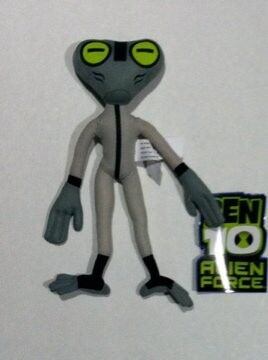 Giocattoli della peluche del fumetto farciti forza dello straniero di Ben 10 di modo per il gioco del bambino