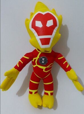 Giocattoli della peluche del fumetto farciti forza dello straniero di Ben 10 di modo per il gioco del bambino