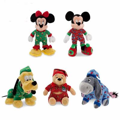 Blu rosso sveglio di promozione di festa di Natale dei giocattoli farcito Disney degli indumenti da notte