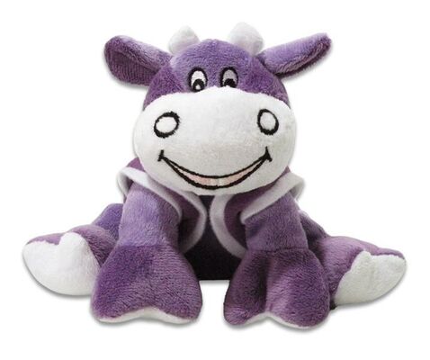 Giocattoli porpora della peluche dell'animale farcito della mucca di Milka piccoli per i bambini dei bambini