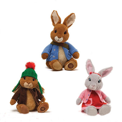 I giocattoli della peluche del coniglietto del coniglio di Pasqua Peter degli animali farciti per il festival celebrano