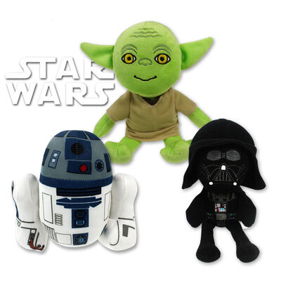 Verde sveglio a 8 pollici delle bambole della peluche di Disney del fumetto di Star Wars per la raccolta