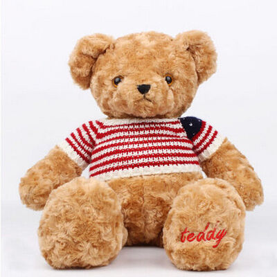 La peluche personale orsacchiotto di Brown scuro gioca la funzione di opzione dei clienti