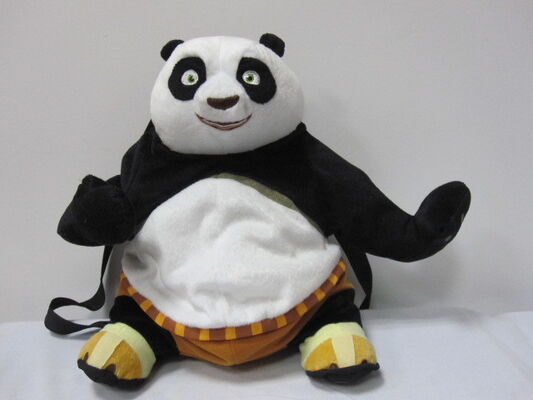 Zainhi a 18 pollici della scuola del panda di Kungfu del fumetto di modo per i regali di promozione