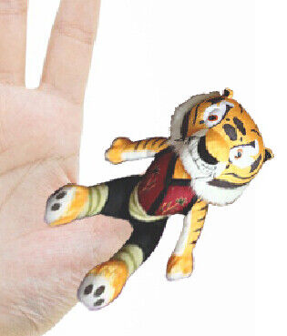 Burattini a 4 pollici del dito dei bambini dei burattini del dito della peluche del panda di Fashon Kungfu