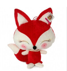 La peluche a 12 pollici di musica gioca/giocattolo di conversazione e di camminata della peluche di Fox che cosa fa il Fox per dire