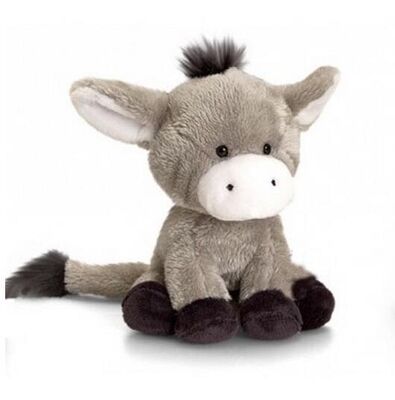 Il husky/giraffa/asino/lemure/Meerkat dell'animale selvatico hanno farcito i giocattoli della peluche 15cm