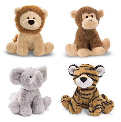 Giocattoli farciti adorabili della peluche dell'animale da allevamento piccoli per i bambini ed i bambini