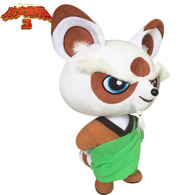 La peluche matrice del fumetto farcita Shifu 3 a 8 pollici gioca il verde ed il bianco