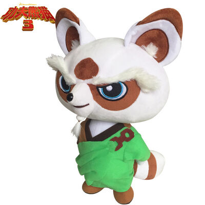 La peluche matrice del fumetto farcita Shifu 3 a 8 pollici gioca il verde ed il bianco