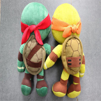 Il fumetto mutante adolescente delle tartarughe 2 di Ninja ha farcito i giocattoli della peluche dei bambini a 12 pollici