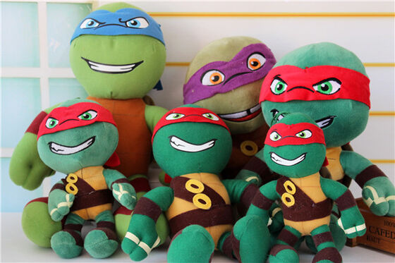 Il fumetto mutante adolescente delle tartarughe 2 di Ninja ha farcito i giocattoli della peluche dei bambini a 12 pollici