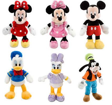 La peluche originale di Disney della serie completa gioca gli animali farciti della famiglia di Disney 22cm