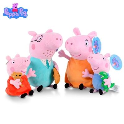 La peluche del fumetto degli animali farciti del maiale di Peppa gioca i regali di promozione