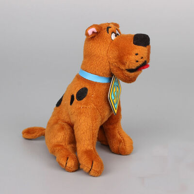 animale farcito Brown del fumetto di 8inch della peluche dei giocattoli di Scooby Doo di posa originale di seduta
