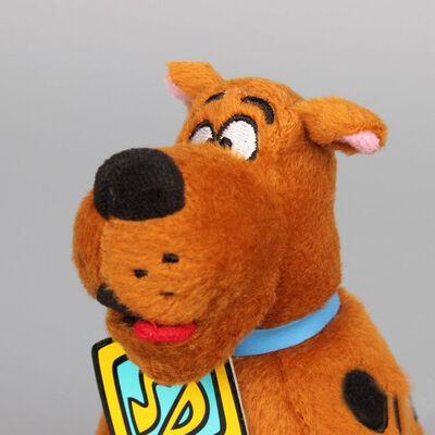 animale farcito Brown del fumetto di 8inch della peluche dei giocattoli di Scooby Doo di posa originale di seduta