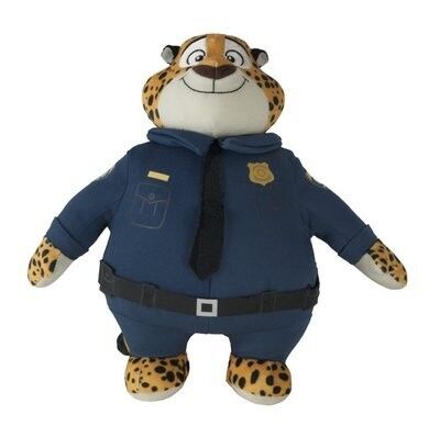 I personaggi dei cartoni animati Zootopia di Disney hanno farcito i giocattoli della peluche del fumetto a 9 pollici