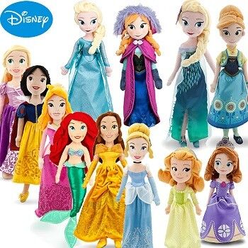La peluche di principessa Dolls Cartoon Stuffed Disney di Disney gioca 50cm