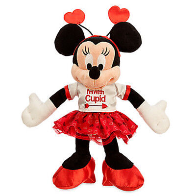 La peluche rossa di Disney di Topolino di giorni di S. Valentino gioca l'abitudine a 9 pollici