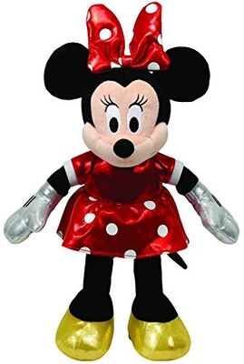 Materiale molle eccellente porpora originale porpora e rosso di Disney Minnie Mouse