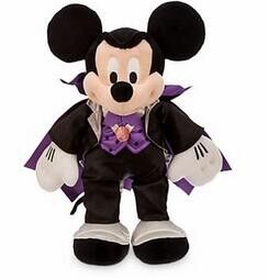 Il giorno Minnie Mouse di Halloween porpora e giocattoli della peluche di Mickey Disney per il festival del partito degli animali domestici