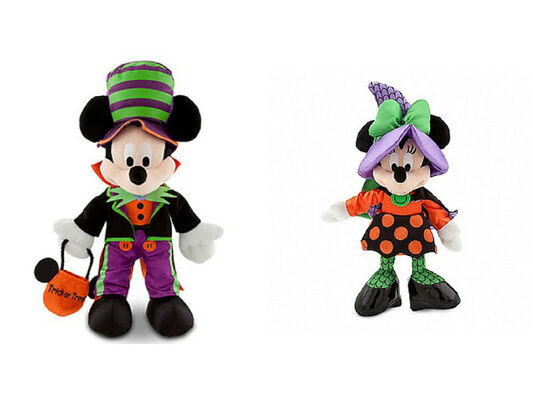 tempo Mickey Mouse e Minnie Mouse di Halloween dei giocattoli della peluche di 30cm Disney