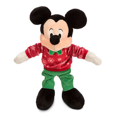 Natale Mickey Mouse e Minnie Mouse di Disney rossi e verdi