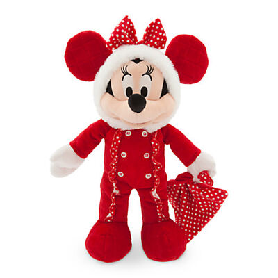 La peluche rossa e verde del partito di festival di Disney gioca il logo disponibile