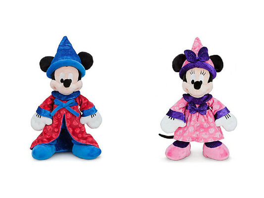 Gli animali farciti Mickey Mouse e Minnie Mouse di Disney credono in a 12 pollici magico