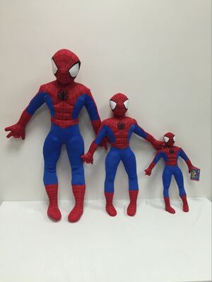 40cm, 60cm, giocattoli molli farciti peluche originale adorabile del fumetto dello Spiderman di 90cm grande