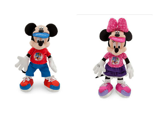 Adatti lo sport originale Mickey Mouse ed i giocattoli della peluche di Minnie Mouse Disney a 12 pollici