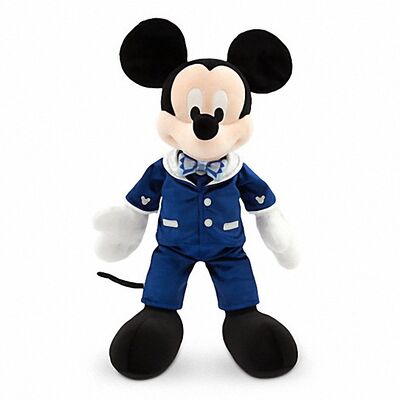 Peluche Mickey Mouse e Minnie Mouse di celebrazione del diamante di Disneyland