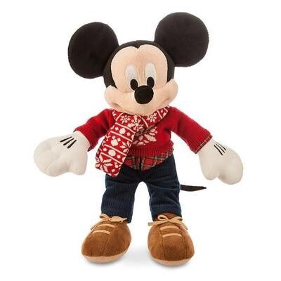 La peluche di Disney di modo gioca il Natale Mickey e Minnie Mouse 40cm