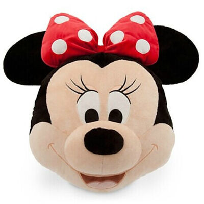 Grandi cuscini dei cuscini della testa di Disney Minnie Mouse di rosa e del nero per lettiera