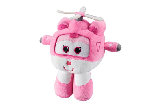 La peluche del fumetto di 8 stili gioca l'aeroplano eccellente delle ali di 20cm, rosso/verde/colore di giallo