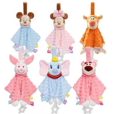Elephent e giocattoli svegli del bambino della peluche delle pecore con il capezzolo, tettarella infantile del giocattolo della peluche