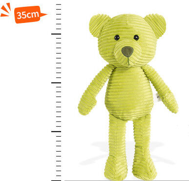 Il bambino sveglio di Elephent della peluche su ordinazione delle pecore gioca la plastica blu di bianco 20cm