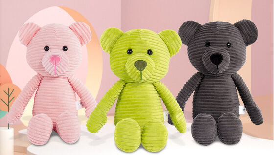 Il bambino sveglio di Elephent della peluche su ordinazione delle pecore gioca la plastica blu di bianco 20cm