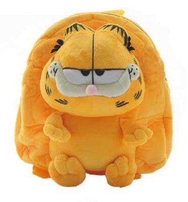 Garfield giallo amichevole eco- scherza il CE degli zainhi della scuola approvato per i bambini 28cm