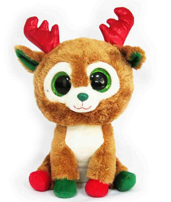 Giocattoli promozionali farciti a 8 pollici della peluche della renna delle alci di Natale dei giocattoli dei regali