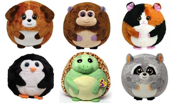 i regali promozionali animali di forma rotonda di 25cm gioca il verde/Brown/colore grigio