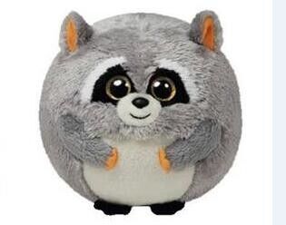 i regali promozionali animali di forma rotonda di 25cm gioca il verde/Brown/colore grigio