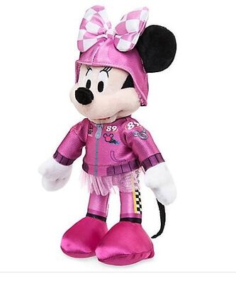 Giocattoli della peluche di Disney di modo, animale farcito di Mickey Mouse Disney dell'automobile scoperta a due posti delle automobili rosa dei corridori 30cm