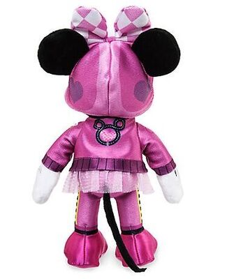 Giocattoli della peluche di Disney di modo, animale farcito di Mickey Mouse Disney dell'automobile scoperta a due posti delle automobili rosa dei corridori 30cm