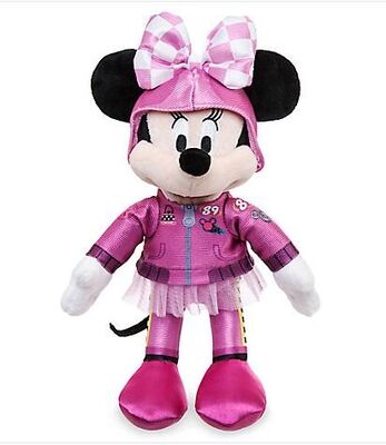 Giocattoli della peluche di Disney di modo, animale farcito di Mickey Mouse Disney dell'automobile scoperta a due posti delle automobili rosa dei corridori 30cm