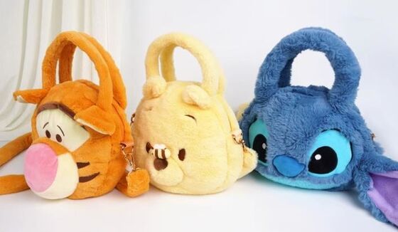 Borse da spalla per donne Disney Borse da mano crociate Borsa da borsa borsa a corpo crociato Borse da pelliccia