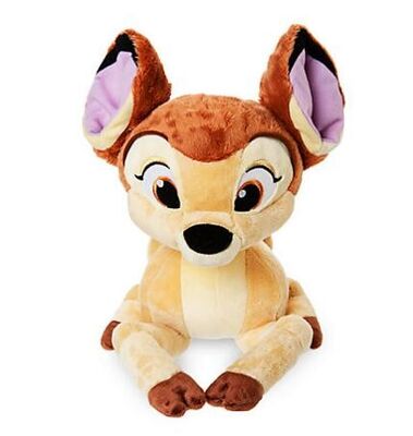 Bambi con colore morbido medio di Brown di dimensione dei giocattoli 25cm di Disney Store della farfalla
