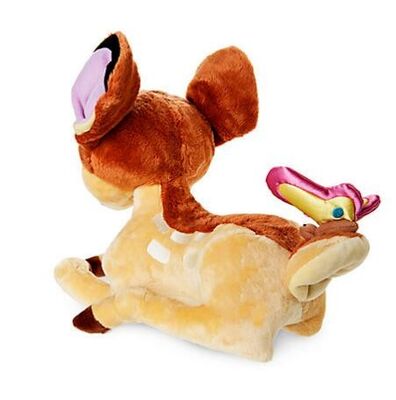 Bambi con colore morbido medio di Brown di dimensione dei giocattoli 25cm di Disney Store della farfalla
